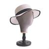 Hat Display Head Manikin Caps Storage Rack with Wood Base for Headset Jewelry