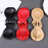 2Pcs Traditional Castanet Wood Spanish Castanets Flamenco Dance Castanets W String Hand Clapper Children Percussion Instrument