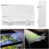 Clear Acrylic Aquarium LED Light Holder No-Drill Fish Tank Lighti Stand  Aquatic Fish Tank