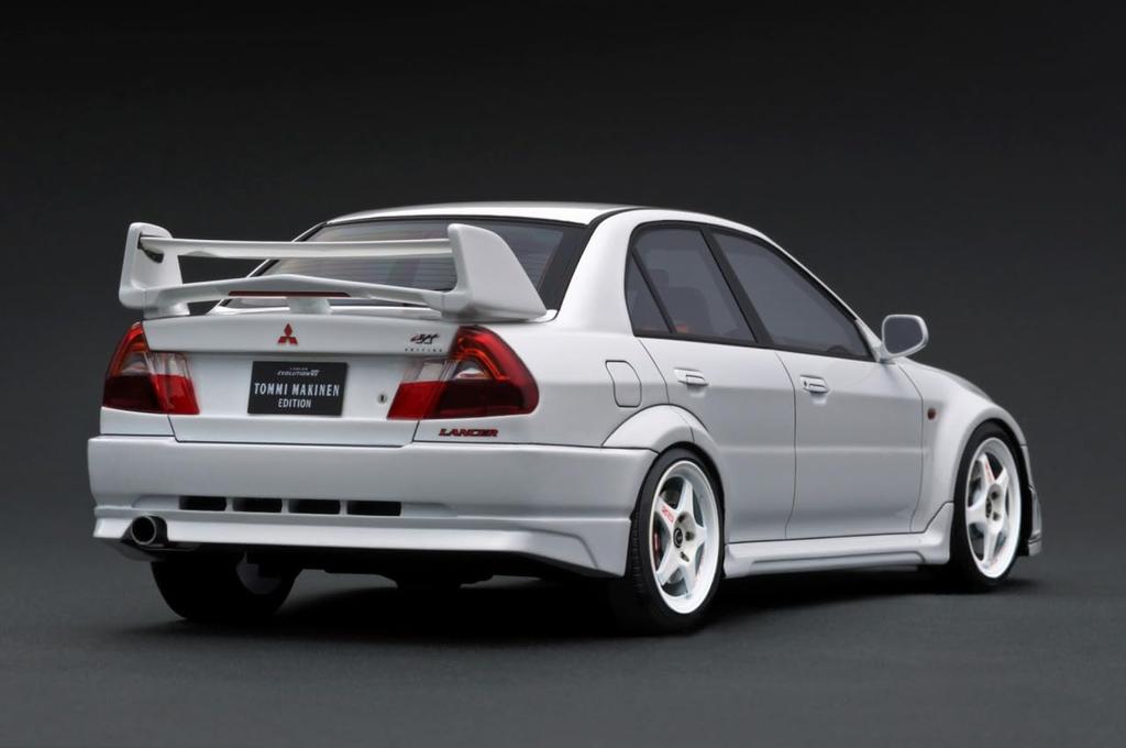 Модель зажигания Mitsubishi Lancer Evolution VI GSR Белый готовый продукт 1/18 TME (CP9A)