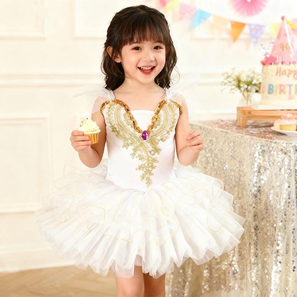 Modern Ballet Tutu Sequin Performance Clothes Fashion Princess Dress Dance