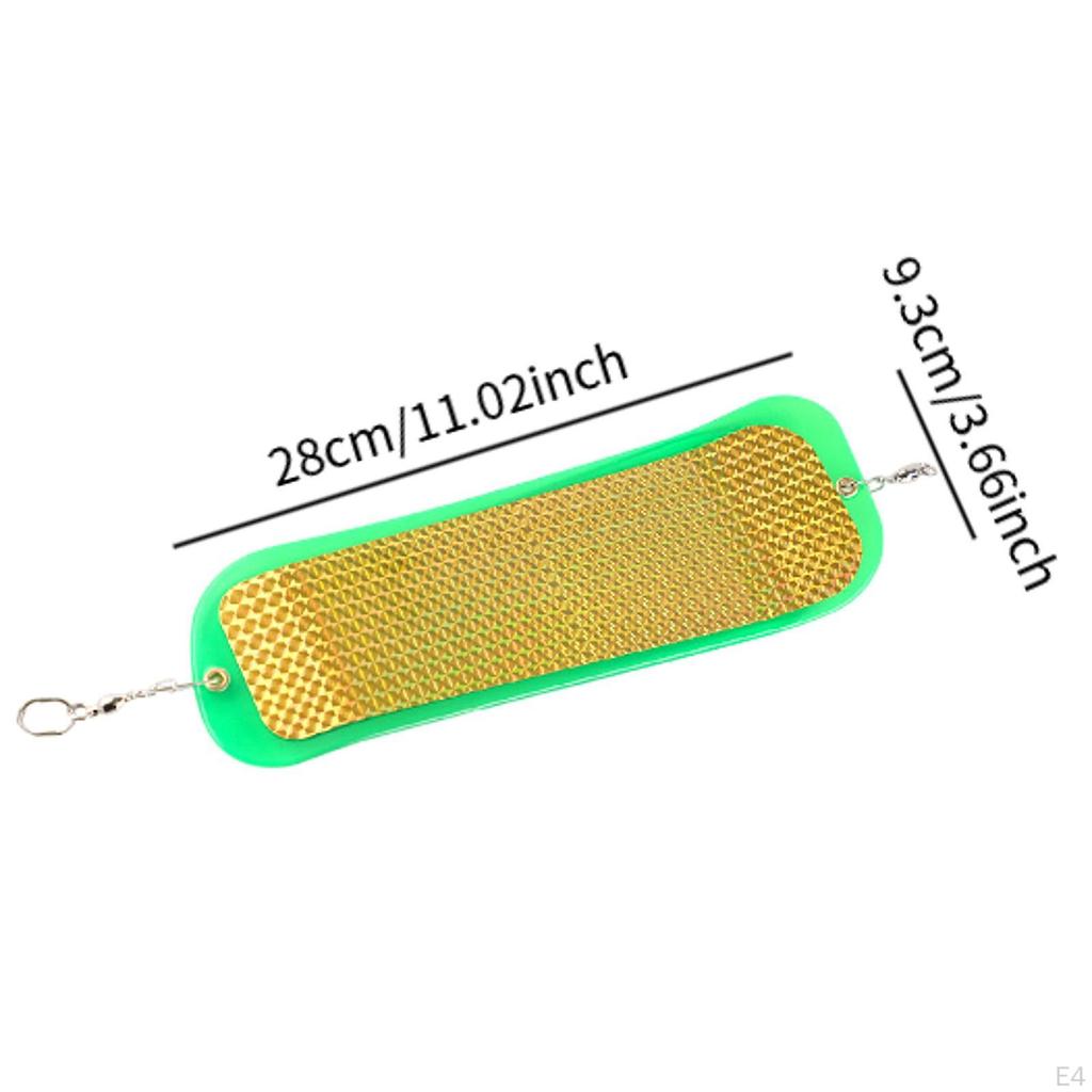 Компактная приманка-флешер для ловли лосося