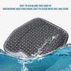 Car seat cushion, ice pad, car seat cushion, all season universal car seat cushion, butt pad, ventilated and breathable