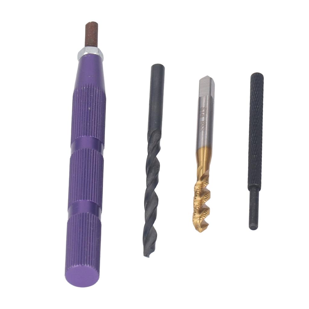 54PCS Set Metric Thread Repair Kit 304 Stainless Steel Thread Repair Insert Kit for Home