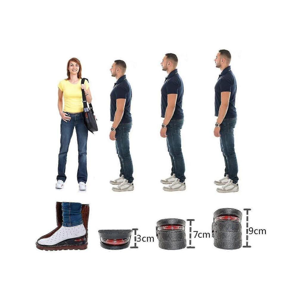 Height Increase Insoles Air Taller Cushion Shoes Insoles Heel Insert for Men And Women