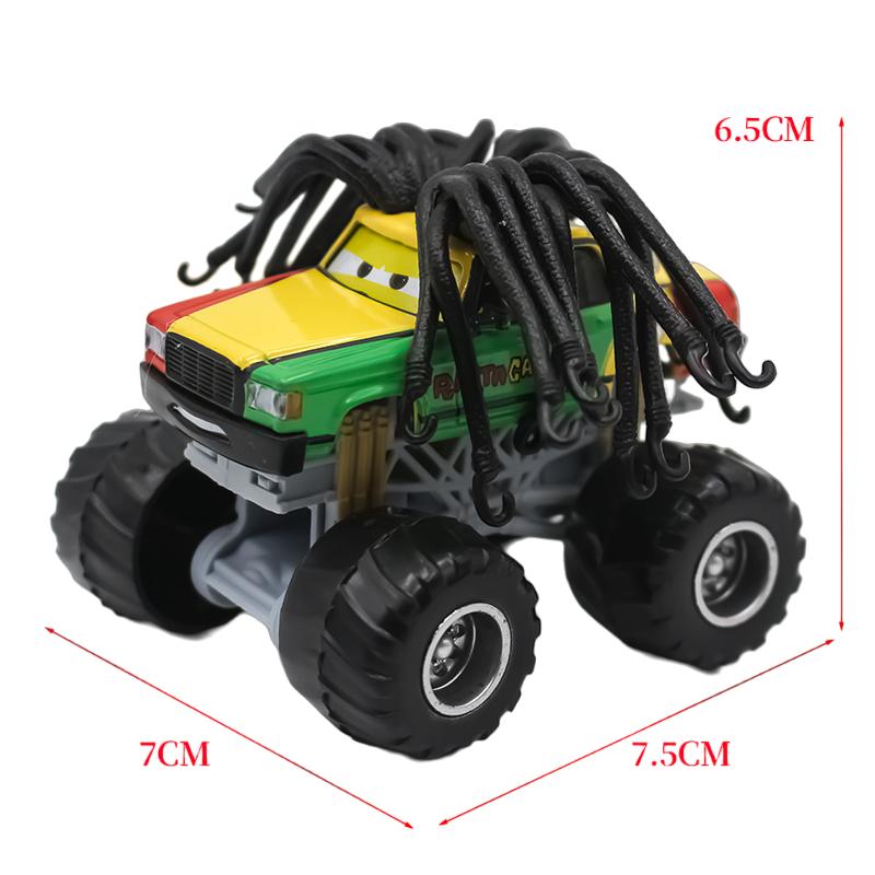 Disney Pixar Тачки Молния МакКуин Мэтр Джексон Шторм Большое Колесо Внедорожник Машинки с Пуллбэк Силой Модели Игрушки Подарки на День Рождения