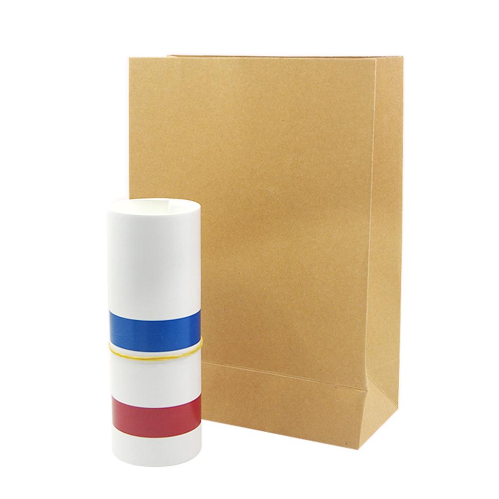 Magic Tricks Set Kids Toy for Birthday & Christmas Gifts Appearing Big Straw from Paper Bag Portable Easy To Operate