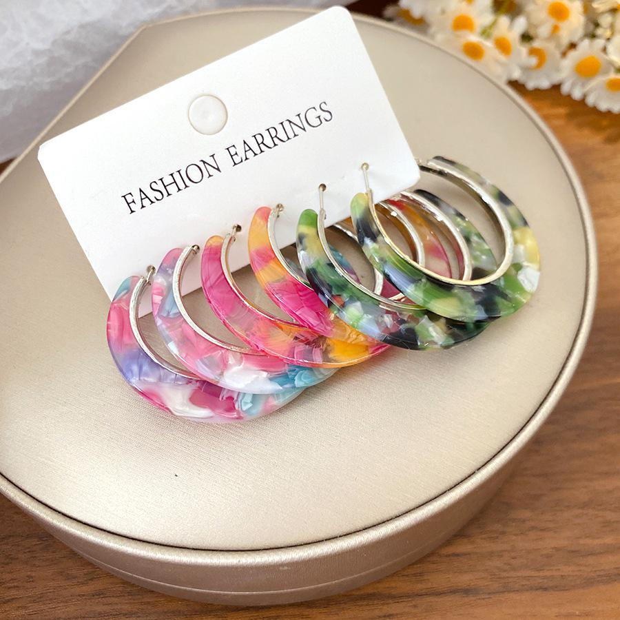 Серьги-пусеты «Тигровый глаз» в стиле Y2K: Роскошная, Элегантная, Универсальная Мода