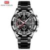 Top Brand Luxury With Box Men Watch Multi-functional Business Men's Watch Waterproof Steel Belt Men's Quartz Watches