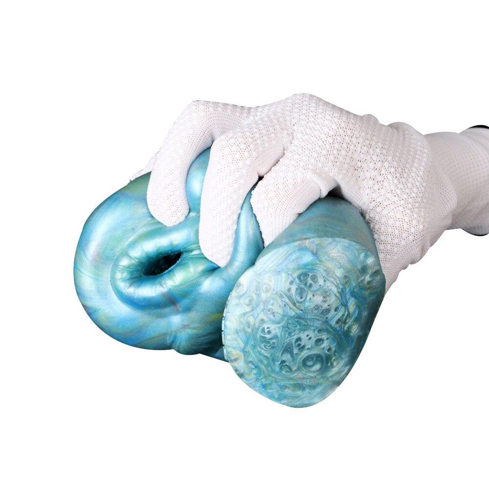 Мужской мастурбатор, перевернутая чашка для мастурбации, мягкая силиконовая секс-игрушка, тренировочный пенис, карман, анальная кукла для геев, вагина