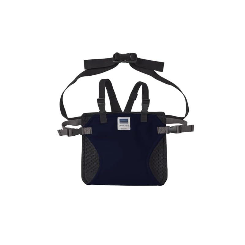 Ремень-держатель для стульчика Carryfree Chair Belt Hold Plus, Сделано в Японии, Ремень для детских стульчиков и стульчиков для младенцев, Темно-синий
