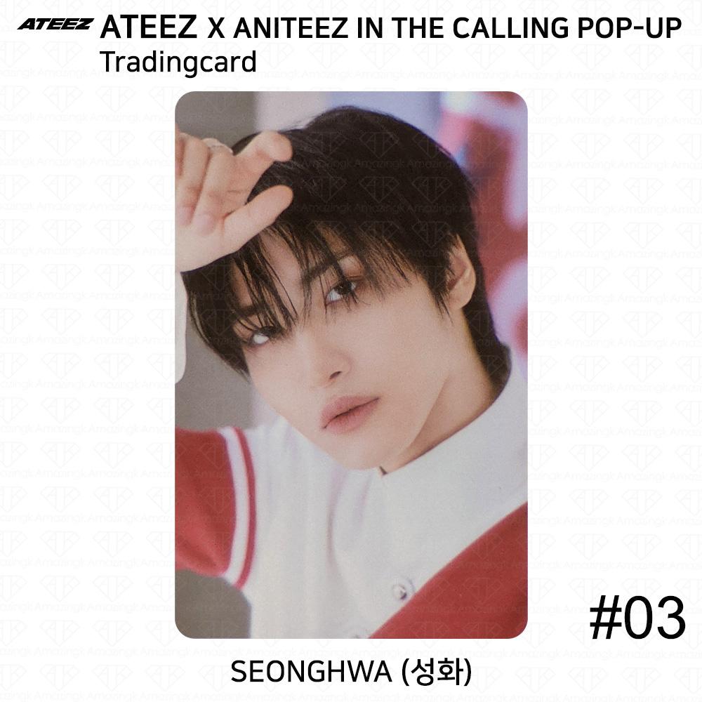 ATEEZ X ANITEEZ В ЗОВЕ ПОП-АП MD Торговая карточка Юнит KPOP K-POP Сонхва