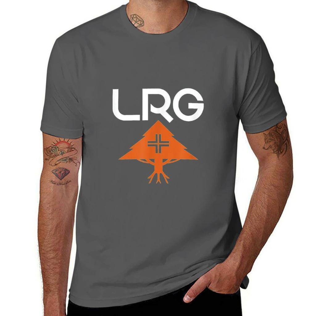 Unisexs Lrg Core Logo Tshirt Plus Size Summer Short Sleeve Tshirt