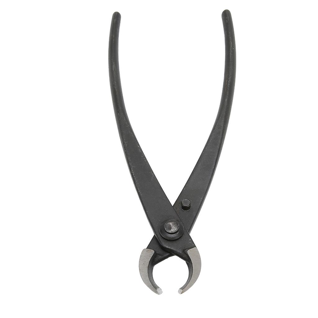 200 мм/7,9 дюйма вогнутые кусачки для веток высокопрочные марганцевые стальные диагональные плоскогубцы черные