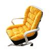 Chair Seat Cushion with Backrest Soft Thick Washable Cover Home Office Back Support Lounger