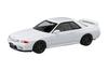 Aoshima Bunka Kyozai Rakupura Snap Kit Nissan R32 Skyline Кастомные колеса Масштабный пластиковый модельный набор ООО. (АОСИМА) нет. 14CU-CW GT-R (Кристально-белый)