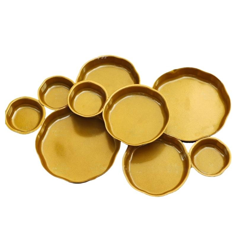 Snacks Tray Bowl Chip & Dip Serving Pieces Centerpieces 9 Cluster Decorative Bowls Cluster Serving Bowls Wedding Gift