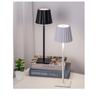 Rechargeable Desk Lamp Touch Dimming Dining Table Bar Lamp Cafe Decorative Lamp Ambient Lamp Table Lamp Bedside Night Light