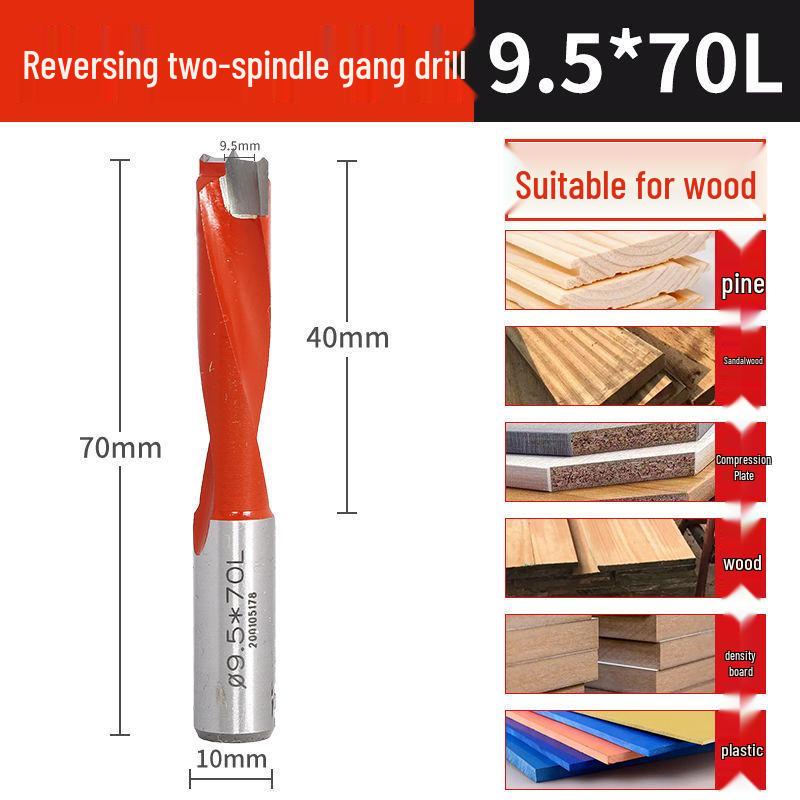 12 мм Фрезерная фреза для сверления боковых отверстий по дереву, пробойник для отверстий