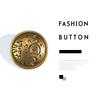 10 шт. круглых металлических пуговиц для мужской и женской одежды, куртки, пальто, ретро-пуговицы, универсальный костюм, свитер, аксессуары премиум-класса