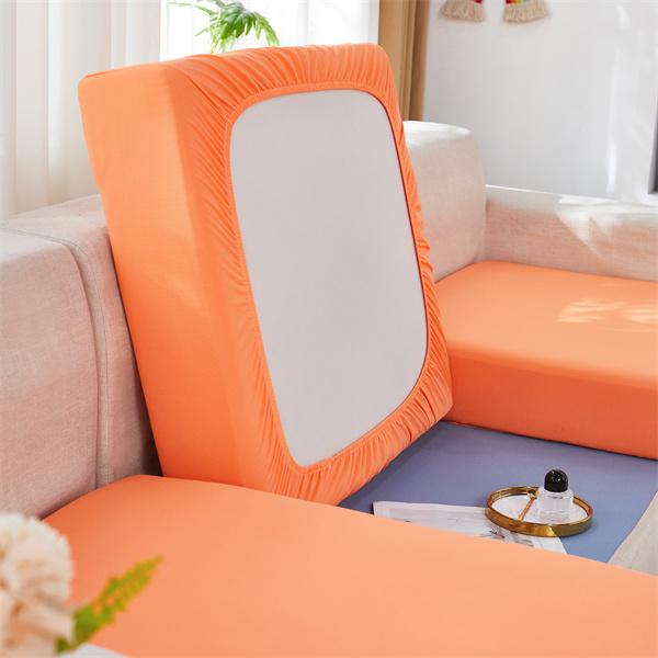 Cool Fabric Sofa Seat Cushion Cover Stretch Jacquard Summer Chair Cover Washable Removable Sofa Cover Home Furniture Protector