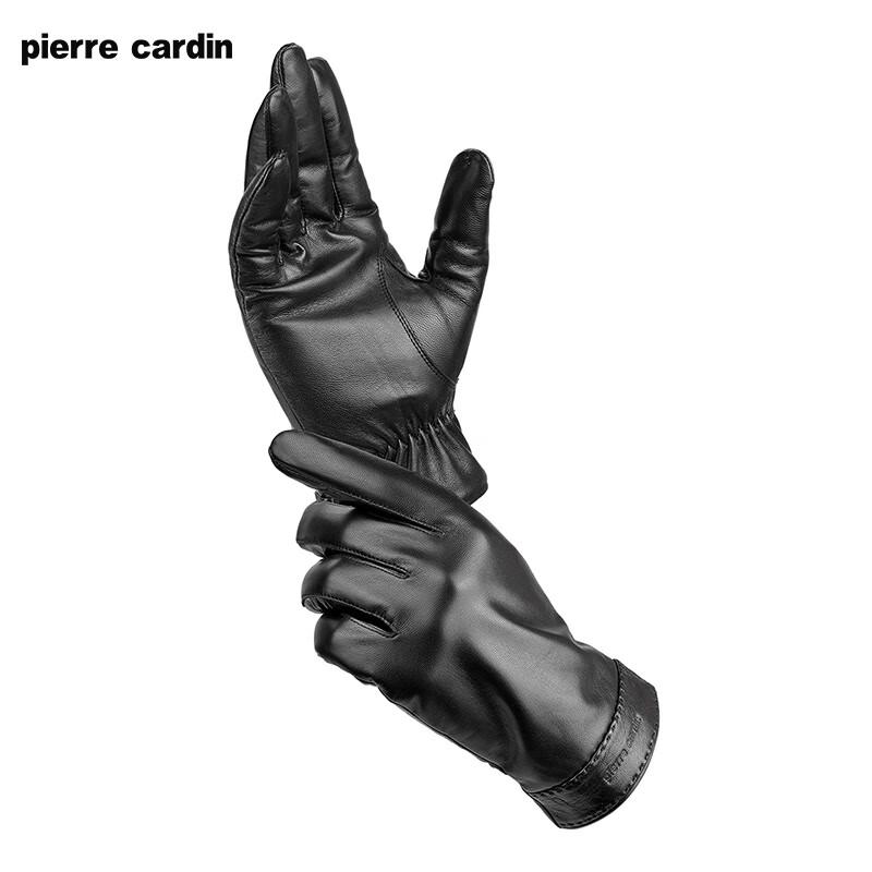 Мужские зимние перчатки из овчины Pierre Cardin