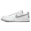 Nike Большой ОЛЕНЬ Морская Эра Кожаные Устойчивые к истиранию Нескользящие Низкие Скейтбордические Туфли Мужские Белый Серый 355152-106(Команда84-)