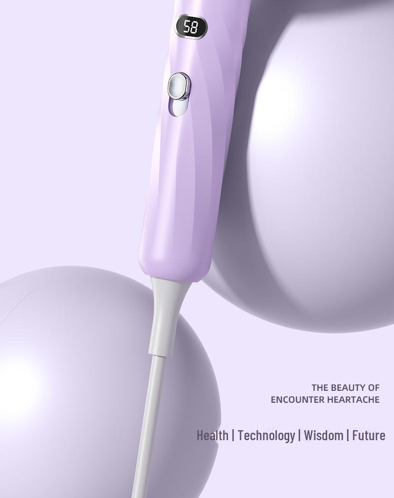Фен высокой мощности с цифровым дисплеем, интеллектуальной регулировкой температуры и технологией Blue Light Ion