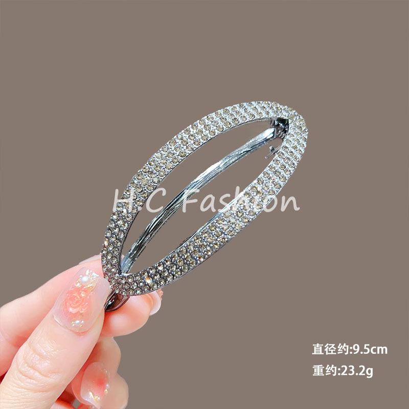 Trendy Personal Flower Hairpins Women Pearl Hair Clips Accessories Temperamental Alloy Hair Accessories