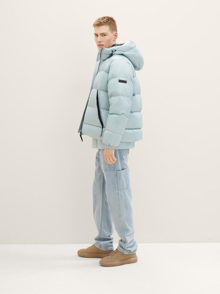 Демисезонная куртка Tom Tailor Denim Jacke mit recycelter Daune (1037392) dusty mint blue