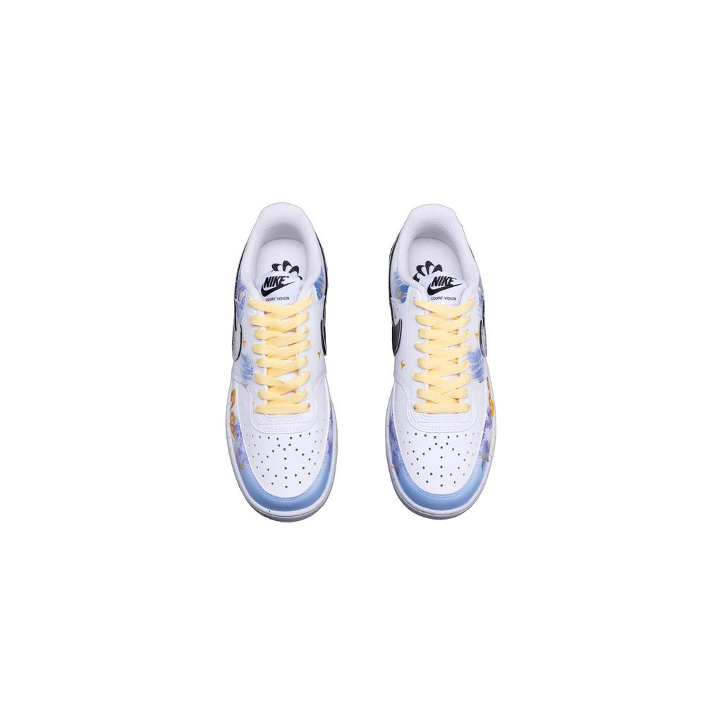 Nike Court Vision 1 Skateboard Shoes Men's Low Top White DH2987-101(Team1015-)