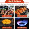 Oven Mat Non-Stick Heavy Duty Oven Liners Reusable Heat Resistant Stovetop Air Fryer Grill Baking Mat Large