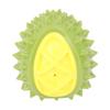 Durian Shaped Dog Toy Ball TPR Interactive Multi Functional Reduce Anxiety Sound Durian Dog