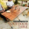 Waku fimac Outdoor Camping Roll Wood Height Outdoor Low Wood Lightweight Table, Стол, Стол, Стиль, Регулируемый, Кемпинг, Стол, Стол, Стиль,