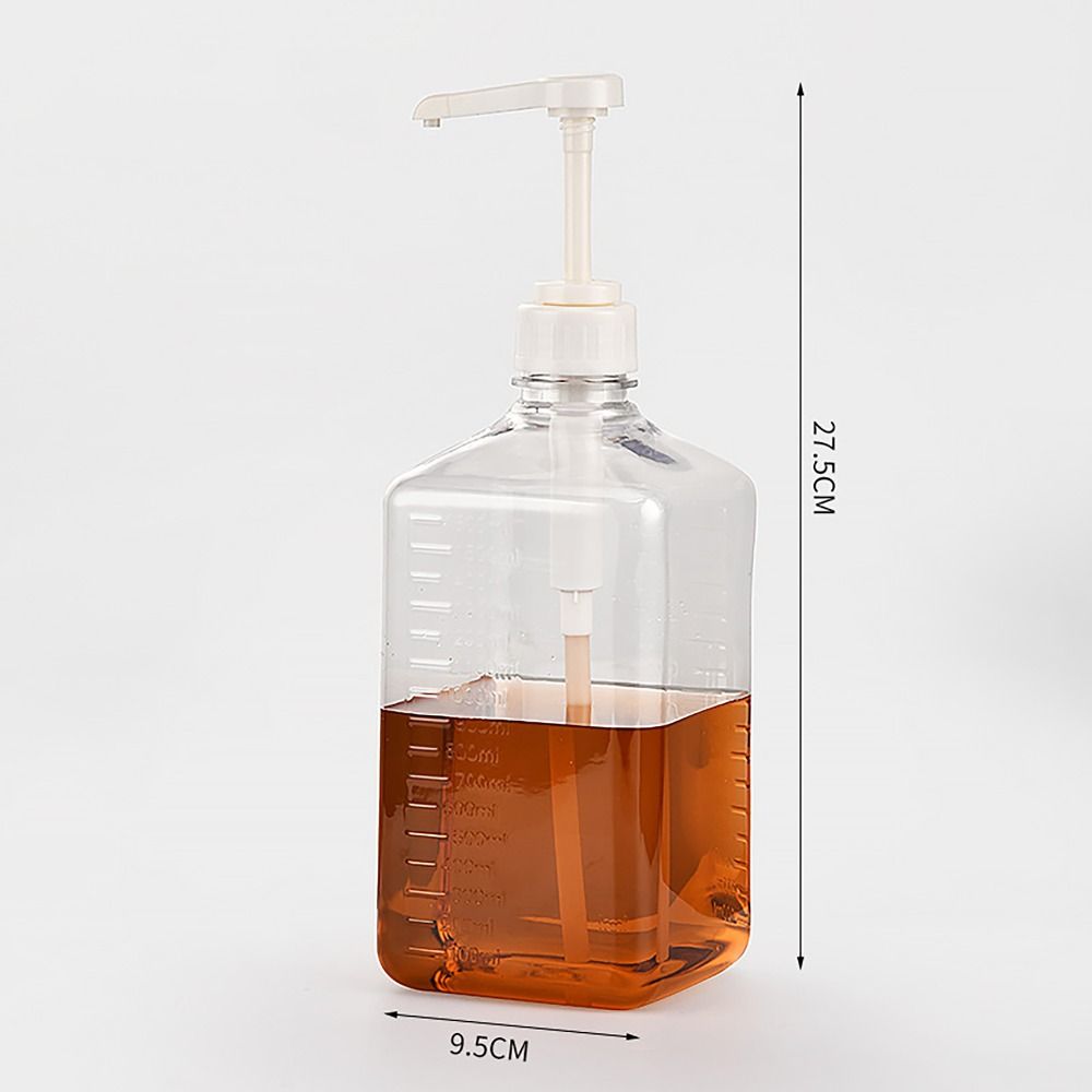 1600ml Syrup Dispenser 5/8/10CC Liquid Pump Useful Syrup Squeeze  Milk Tea Shops