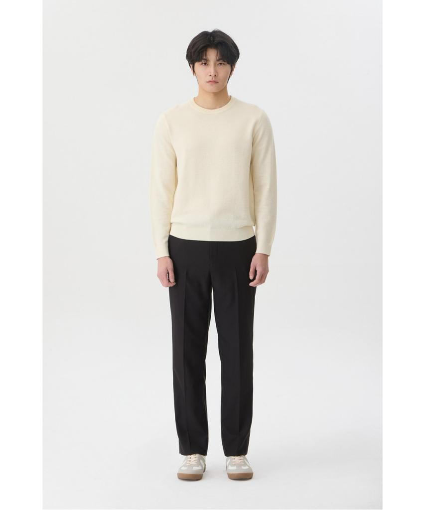 BRENTWOOD All-Season Solid Relaxed Fit Slacks Brpnx26171Bkx