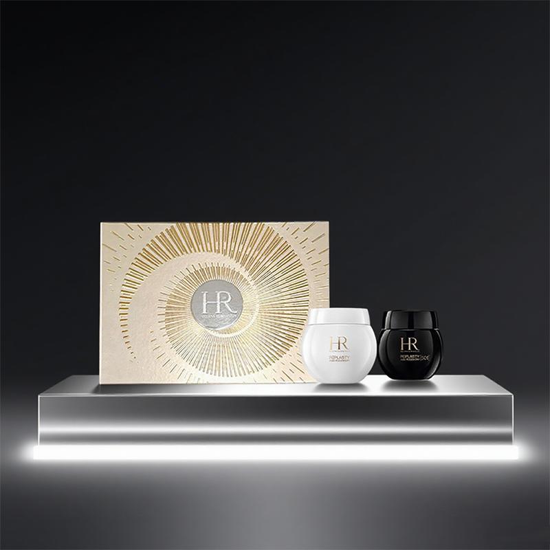 Helena Cream/Cream HR Limited Classic Edition Black and White Two-piece set: Vitality Intense Repair Night Cream 15ml + White Bandage Cream 15ml