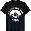 Mount Everest Nepal Himalaya Mountaineer Mountain Souvenir T-Shirt(1)