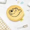 MORIPiLO Tissue Case, Winnie the Pooh, Disney Merchandise, Plush Pouch, Small, Cute, 13x13cm (Funny Face, Yellow), Disney Character, Morishita Pillow