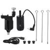 3 In 1 Cordless Tattoo Power Supply Grip RCA Interface 3 Needle Drive Bar Aluminum Alloy Rotary