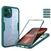 360 Degree Full Protect Liquid Silicon Case for iPhone 16 15 14 13 12 11 Pro Max X XR SE 7 8 Plus Shockproof Cover Screen Film