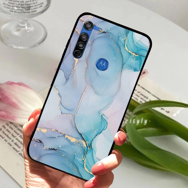 Чехол для Motorola Moto G8 Plus, черный силиконовый чехол для MOTO G8 Play G 8 Power Lite, модный защитный чехол из ТПУ.
