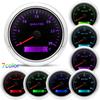 3000/4000/6000/7000/8000 RPM 85mm Tachometer with 7 Color Backlight for 1-10 Cylinder Petrol Diesel Car Boat Tacho Gauge