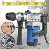 2000W 220V Electric Demolition Hammer Drill Breaker Chisels 360º Rotary Impact Electric Hammer Power Tool