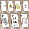 LOVE VEGGIE Вегетарианские Цитаты ВЕГАНСКИЙ Чехол Для Xiaomi 13T 12T 11T Pro 13 14 Ultra 12 Lite POCO X6 M6 F5 F6 Pro X5 X3 F3 M5s Обложка