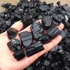 50 г/упаковка Коллекционные кулоны Лечебный камень Черный турмалин Необработанный камень Драгоценный камень Натуральный кристалл