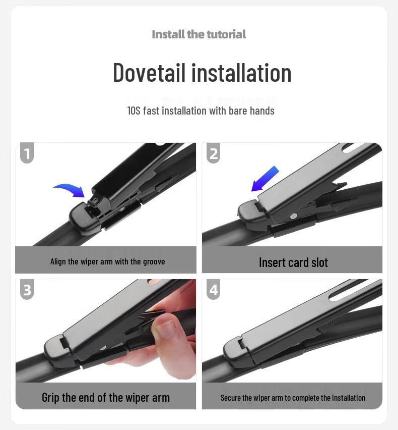 Дворники и резиновые полоски для Haval M6 2017-2018 и Great Wall Motors 2019