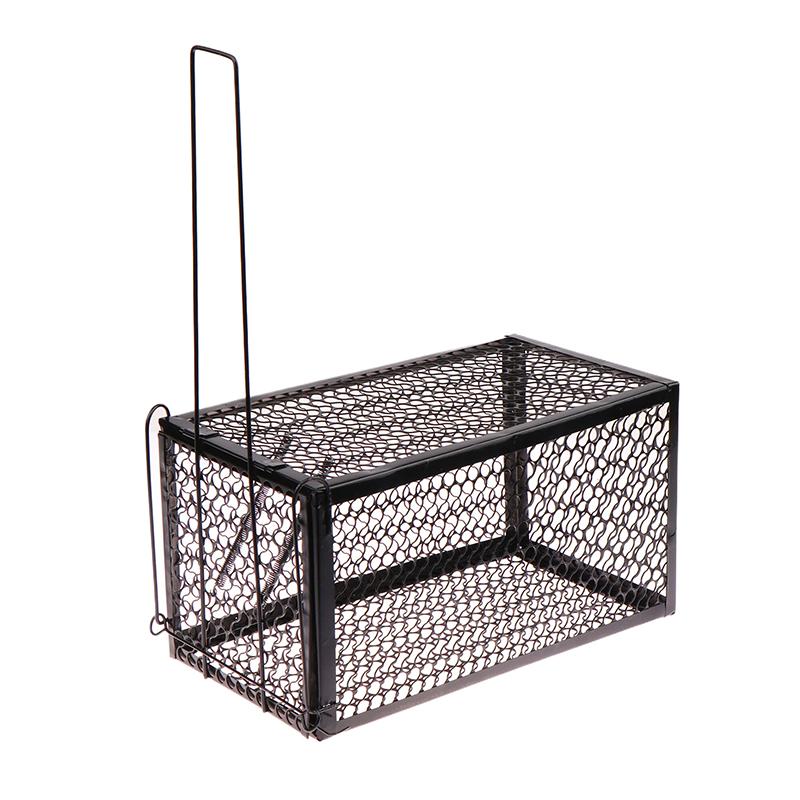 Mice Trap Cage Rodents Trap Mouse Catcher Animal Control Self-Locking Mousetrap Reusable Catch Rat Implement Trap Rat Cage