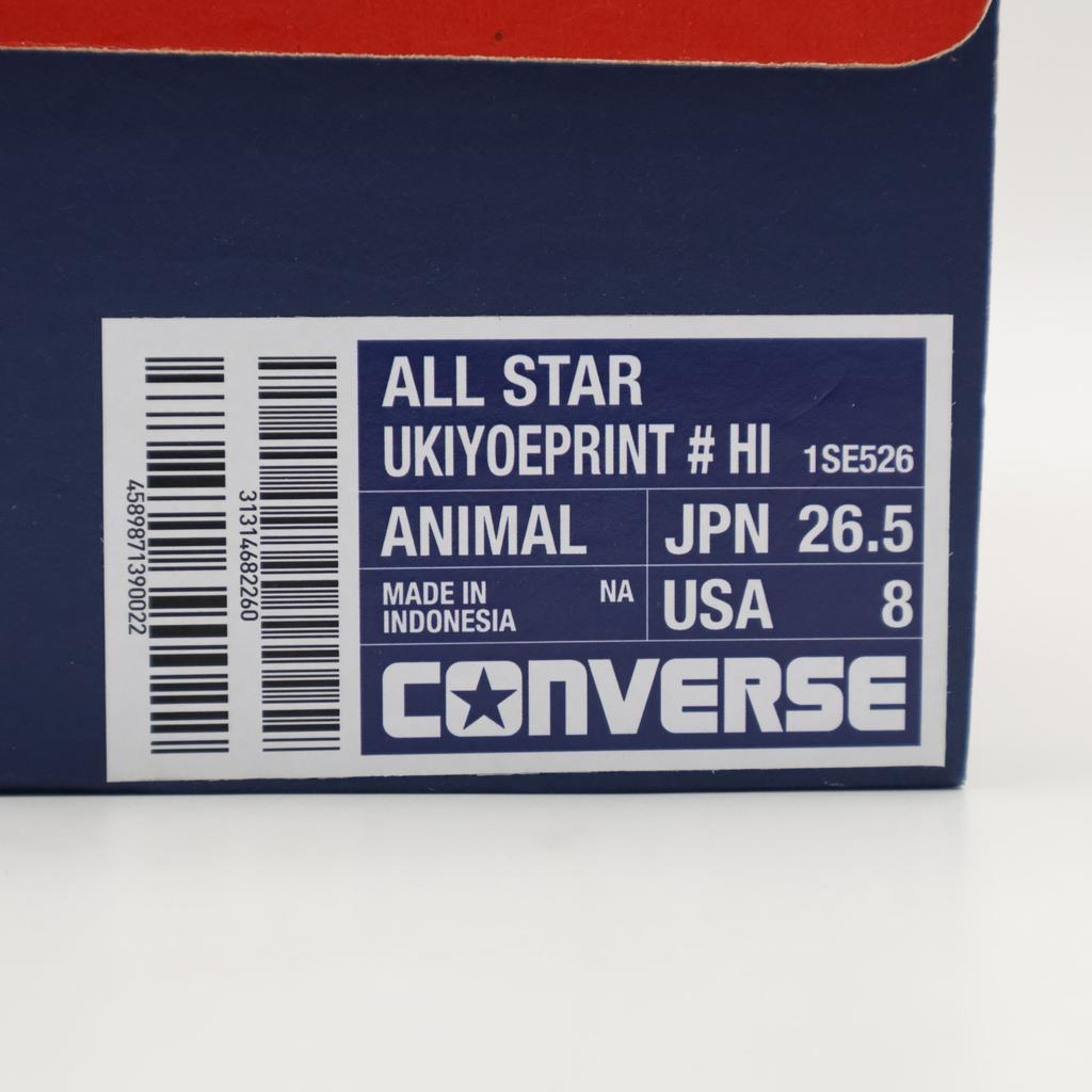 31314682 Эксклюзив от ABC-MART Converse All Star Hi с принтом Укиё-э Choju (Мужской)