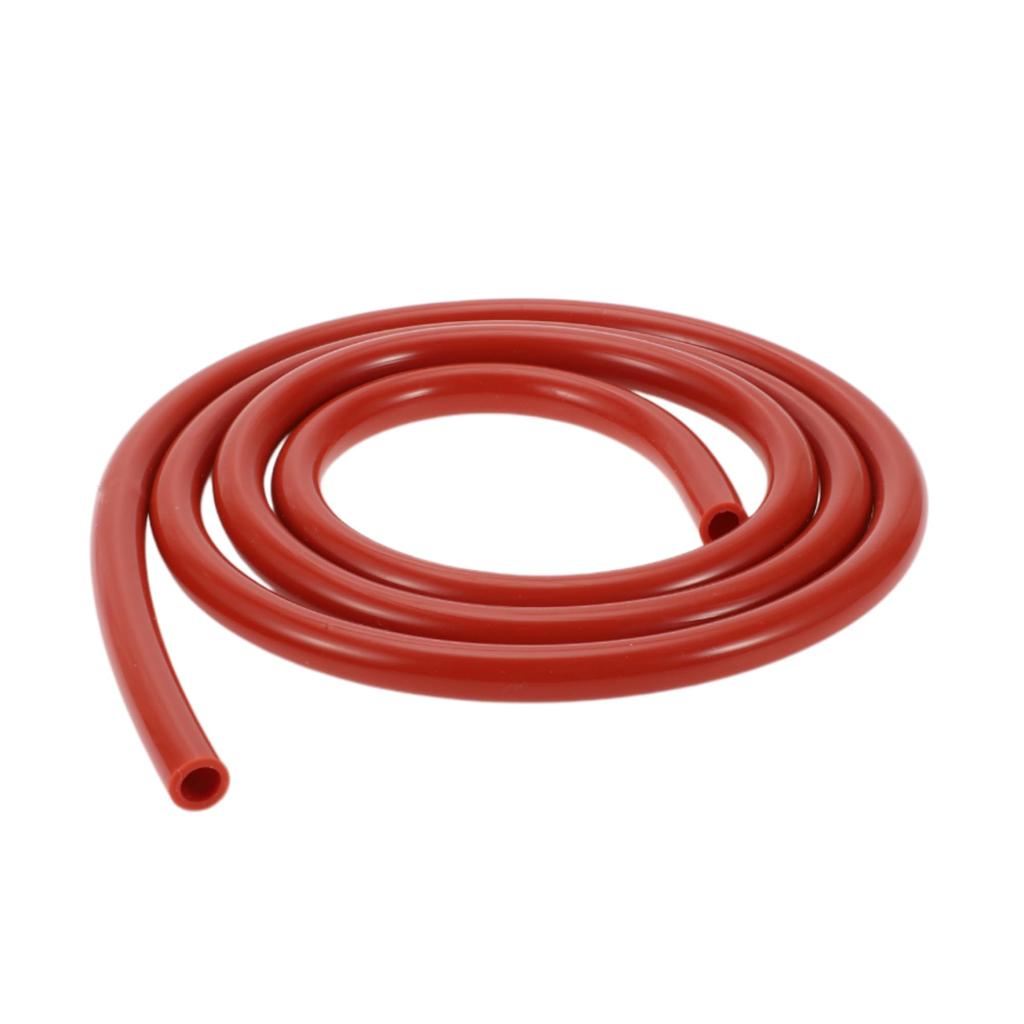 HOPESPANNER 4Ft 5/16" 8mm ID 2mm ThickNe-ss Silicone Vacuum Tube Hose for High Temperature Automotive Vacuum Line 1pcs